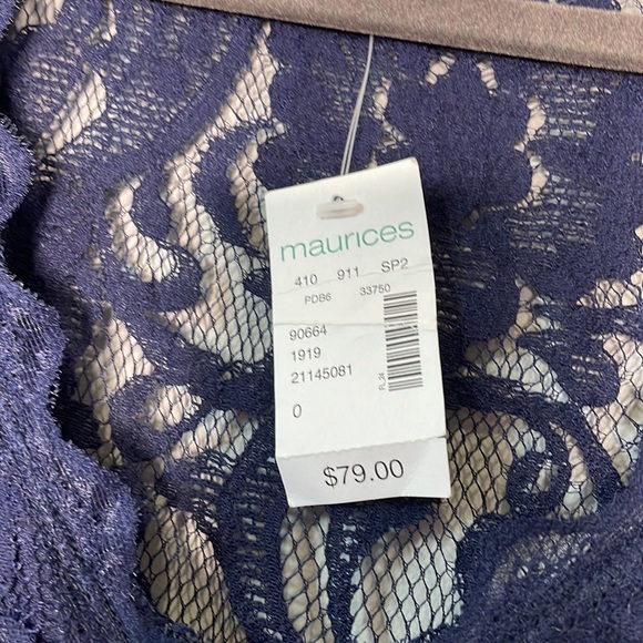 Maurices Midi Floral Lace Dress - Picture 3 of 9